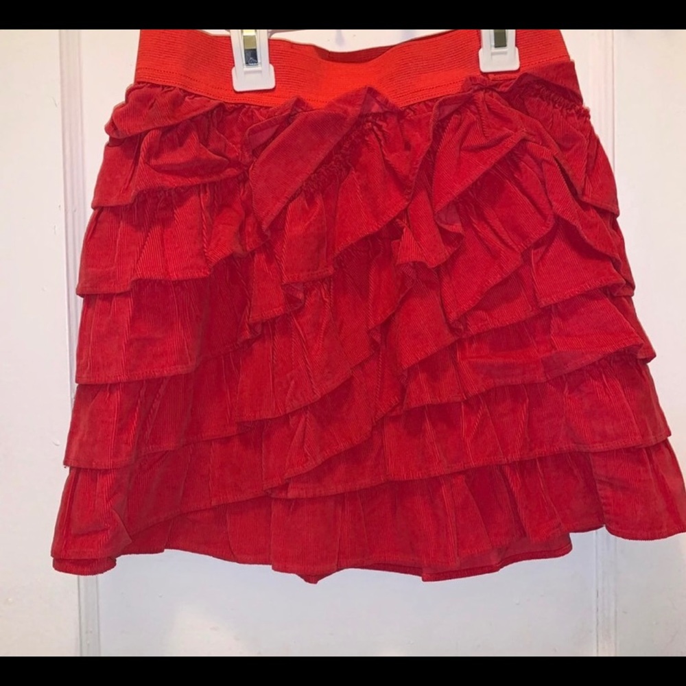 Red Girls Skirt